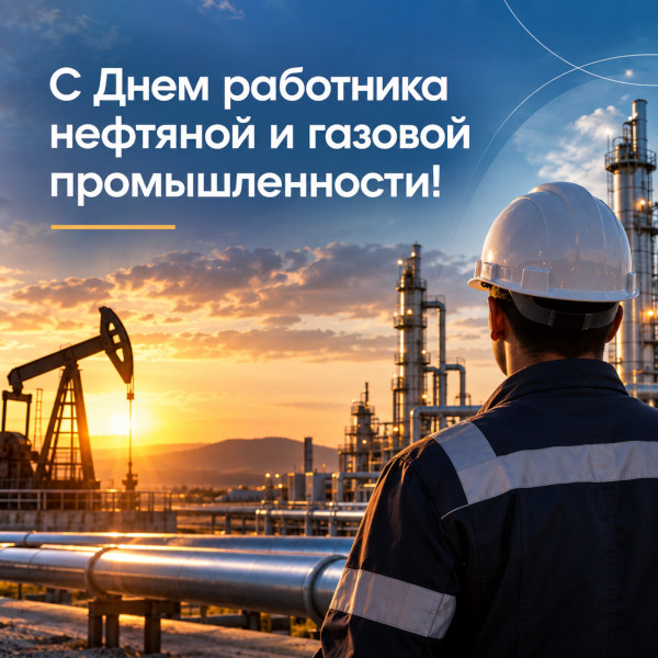 Поздравляем с Днём работников нефтегазовой промышленности!